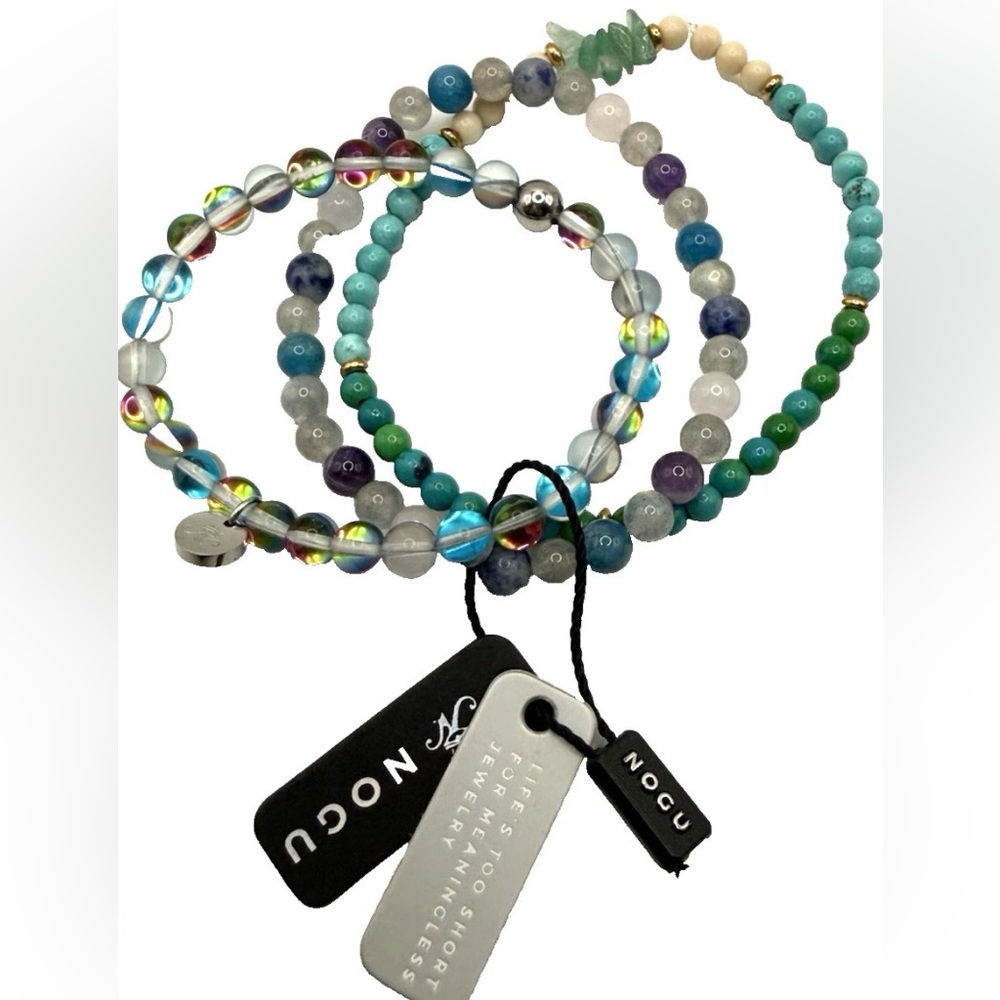 NWT NOGU & Additional Beaded Bracelets